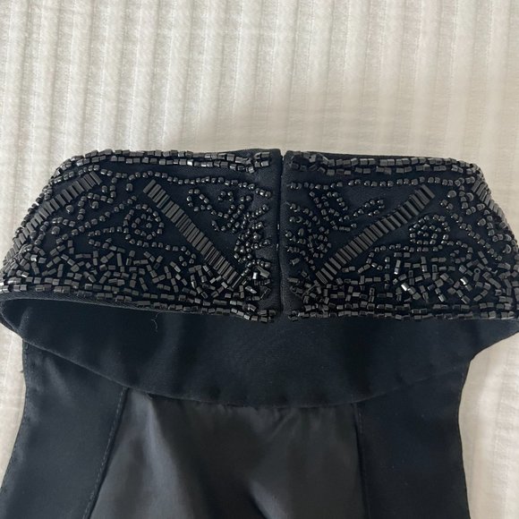 Oleg Cassini Black Backless Dress - Picture 6 of 7